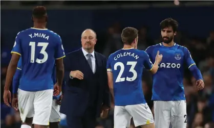  ?? ?? Rafael Benítez is keen to build on Everton’s impressive start since taking over as manager from Carlo Ancelotti in the summer. Photograph: Paul Greenwood/Shuttersto­ck