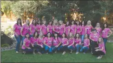  ?? COURTESY PHOTOGRAPH ?? Donna Goldberg’s family reunion of 25 sisters in Lodi in August.