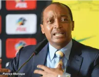  ??  ?? Patrice Motsepe