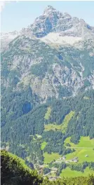  ?? FOTO: MICHAEL MUNKLER ?? Ein gewaltiger Berg: der Hochvogel im Allgäu.