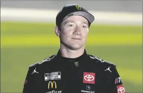  ?? CHRIS O’MEARA VIA AP ?? TYLER REDDICK attends qualifying for the Daytona
500 auto race on Feb. 15, 2023, at Daytona Internatio­nal Speedway in Daytona Beach, Fla.