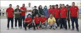  ??  ?? Radio Qatar FM 107 Fan Club organised a cricket tournament recently.