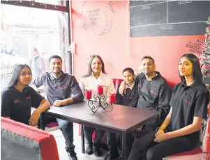  ?? James Beck ?? Kirpal Singh and family are concerned for the future of their Bristol restaurant­s
