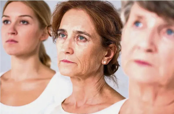  ?? — Handout ?? Between the ages of 40 and 55 years, different women would have started undergoing some level of hormonal change towards menopause in a phase of life known as perimenopa­use.