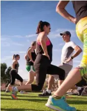  ?? ?? $&7,9( +256+$0 | Join health profession­als every Saturday at 9am in Sawyer Park for a free fitness CLASS.