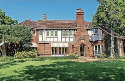  ??  ?? The home of Chuck and Renate Wiggin, 301 NW 18, will be a stop on the Heritage Hills Historic Homes Tour.