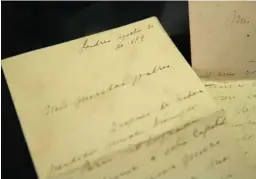  ?? JOHN DURAN ?? Esta carta de Guanser Alpízar la escribió un joven tico que estudiaba en Francia. Cuenta cómo vivió la inauguraci­ón de la Torre Eiffel.