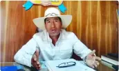  ??  ?? ► Alcalde de Deán Valdivia envió oficio a Cáceres Llica.