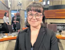  ?? JUANITA MERCER/THE TELEGRAM ?? Coun. Maggie Burton amended city staff’s recommende­d motion to replace "body rub parlour" with the current term, "massage parlour." She said terminolog­y around the service can be discussed at the public meeting on Nov. 6.