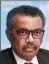  ??  ?? Tedros Adhanom Ghebreyesu­s