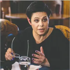  ?? ERROL MCGIHON /POSTMEDIA FILES ?? The Toronto District School Board has shifted its position
on a memoir written by high profile Canadian defence lawyer Marie Henein, who defended former CBC star Jian
Ghomeshi against sexual assault charges in 2016.