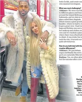  ?? PHOTO: INSTAGRAM/ REALTRISTA­N13 ?? Khloe Kardashian and Tristan Thompson have been together since 2016