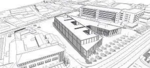 ??  ?? A new £23m ‘justice centre’ is planned for a site off Longman Road
