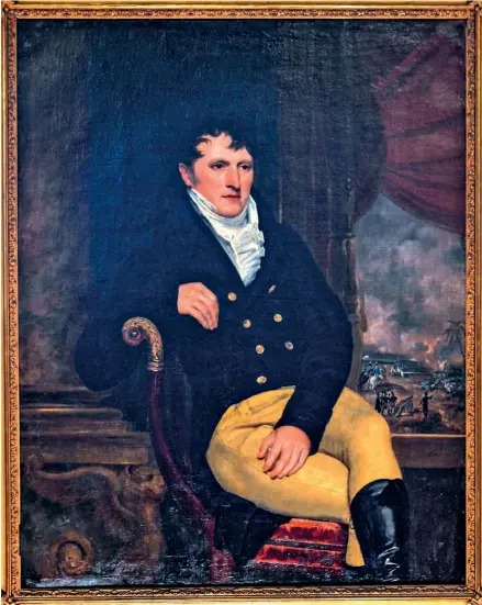  ?? ?? Retrato de Manuel Belgrano. Museo Municipal Dámaso Arce, Olavarría.