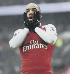  ??  ?? 0 Alexandre Lacazette had an operation on his knee yesterday.