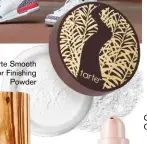  ??  ?? Tarte Smooth Operator Finishing Powder