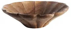  ??  ?? Teak Carved Bowl Floral; Rp6,755,400