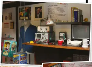  ??  ?? The museum is full of fascinatin­g exhibits, such as Ralph Baer’s work desk.