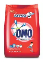  ?? Picture: SUPPLIED ?? OMO washing powder is the expert at removing tough stains in your machine.