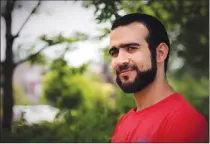  ?? Canadian Press photo ?? Former Guantanamo Bay prisoner Omar Khadr, 30, is seen in Mississaug­a, Ont., in this July 2017 file photo.