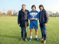  ??  ?? Tonali Con Cellino e Tommasi