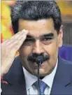  ??  ?? Nicolás Maduro.