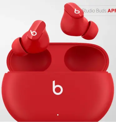  ??  ?? Beats Studio Buds may be cheaper than Apple’s cheapest AirPods, but they certainly don’t feel it.