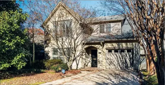  ?? SUBMITTED PHOTOS ?? This home offers an abundance of natural light and charm in addition to four bedrooms and two-and-a-half baths.