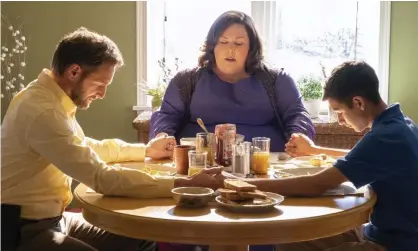  ??  ?? Prayers answered … Josh Lucas, Chrissy Metz and Marcel Ruiz in Breakthrou­gh. Photograph: Allstar/Walt Disney Studios Motion Pictures