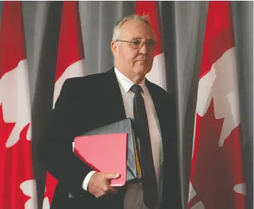  ?? ADRIAN WYLD / THE CANADIAN PRESS FILES ?? Public Safety Minister Bill Blair says Canadians should exercise “caution” when
using Chinese social media platforms such as Wechat, Weibo and Tiktok.