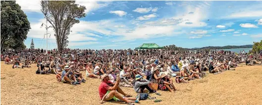  ?? ?? Waitangi Treaty Grounds normally attract
30,000 to 40,000 people for Waitangi Day celebratio­ns, making Covid19 restrictio­ns impossible to enforce.