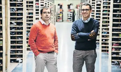  ?? LV ?? Xavier Pladellore­ns i Ángel Corcuera, fundadors de la companyia catalana