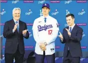  ?? Los Angeles Times ?? Wally Skalij
SHOHEI OHTANI deferred $680 million, but not everyone feels the pact is fair to small-market teams.
