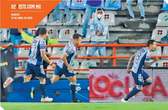  ?? / FOTOS: ULISES NARANJO / MEXSPORT ?? El Chuco Sosa terminó por darle el triunfo al equipo pachuqueño con su diana desde el punto de penalti.