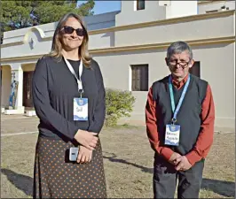  ?? ?? PERSONAL. Silvana Ricci y Daniel Agüero al frente del museo (completan el staff Rocío Seijas, administra­ción y redes sociales, y Sergio Bazán, mantenimie­nto).