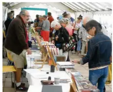  ??  ?? Lors de la foire (photo d’archives, G.R).