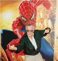  ??  ?? Stan Lee’s characters provide allegories for lessons in life