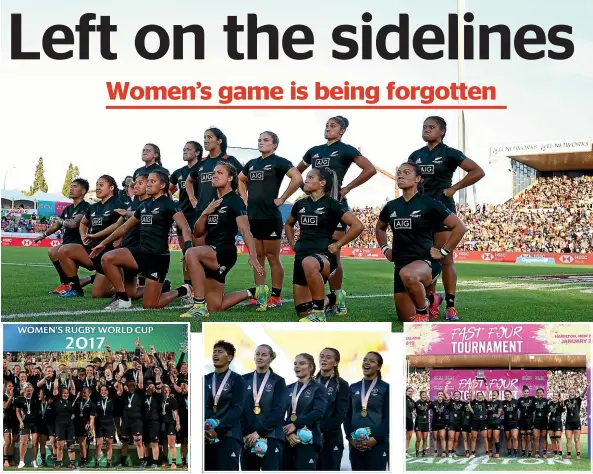  ?? GETTY IMAGES ?? Regardless of the format or the tournament, the Black Ferns have celebrated titles in major championsh­ips around the world. But nothing has been heard about plans for the national women’s team, of any aspect of the women’s game post Covid-19.