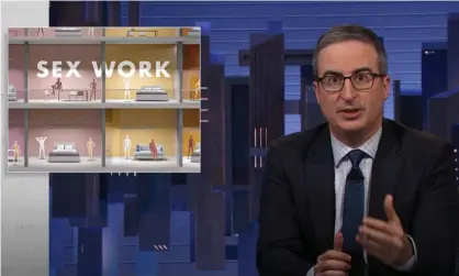  ?? ?? ‘We need to be talking constructi­vely about how to make it safer in every possible way’ … John Oliver. Photograph: YouTube