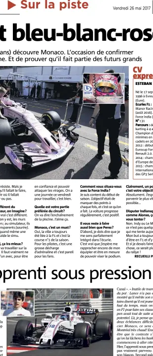  ?? (Photos Jean-François Ottonello) ?? Dur apprentiss­age pour Lance Stroll !