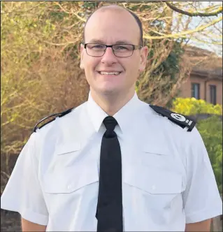  ??  ?? David Sandall has been appointed Assistant Chief Constable of Leicesters­hire Police.