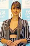  ??  ?? Tourism Fiji’s Brand ambassador and Bollywood actress Ileana D’Cruz.