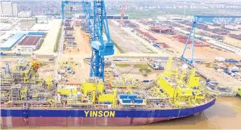  ?? ?? The rating on the IMTN programme is driven by Yinson’s strong business profile in the floating, production, storage and offloading vessels (FPSO) segment, sizeable long-term FPSO contracts and healthy profit margins.