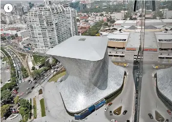  ?? ARIANA PÉREZ ?? Museo Soumaya en Ciudad de México.