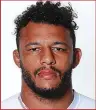  ??  ?? COURTNEY LAWES SECOND ROW Age: 30 Born: London Club: Northampto­n Caps: 72 Height: 6ft 7in Weight: 18st 1lb Previous RWCs: 2011, 2015