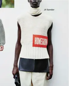  ??  ?? Jil Sander