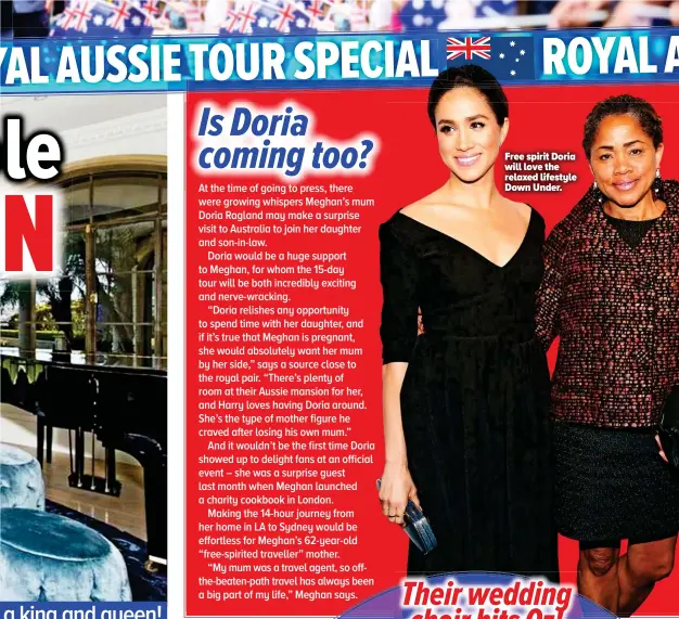  ??  ?? Free spirit Doria will love the relaxed lifestyle Down Under.