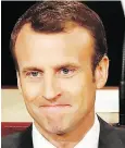  ??  ?? Emmanuel Macron