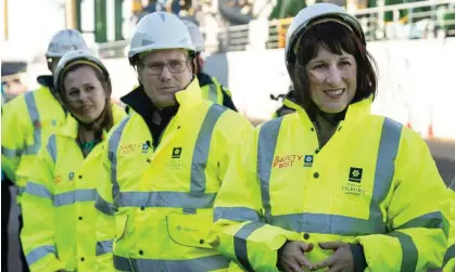  ?? ?? Keir Starmer and Rachel Reeves, during a visit to Tilbury freeport in Essex. Photograph: Stefan Rousseau/PA