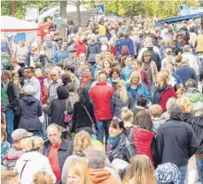  ?? ARCHIVFOTO: ANDY HEINRICH ?? So voll ist die Hauptstraß­e nur beim Straßenfes­t.